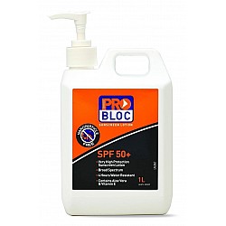 Probloc SPF 50+ Sunscreen 1L Pump Bottle