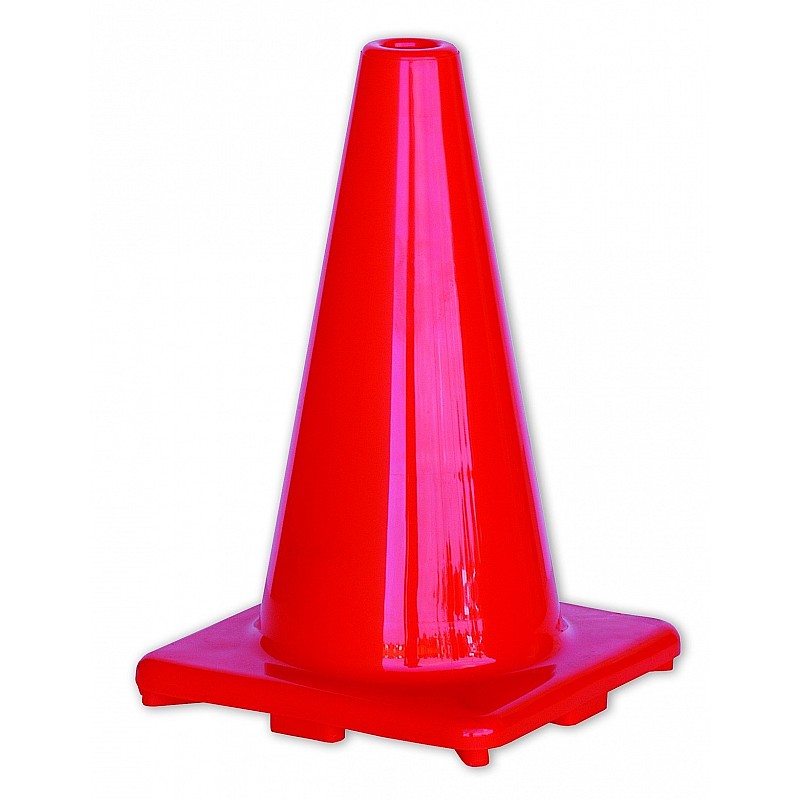 Traffic Cone Orange Witches Hat 300mm Traffic Cones & Bollards