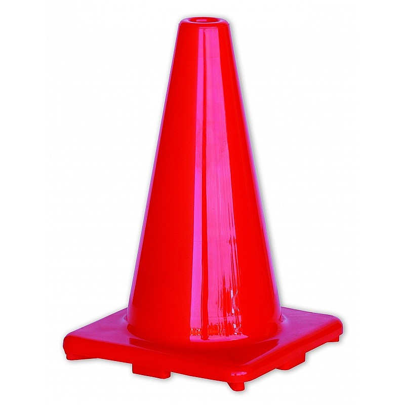 Traffic Cone Orange Witches Hat 450mm Traffic Cones & Bollards