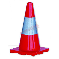 Traffic Cone Reflective Orange Witches Hat 450mm