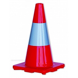 Traffic Cone Reflective Orange Witches Hat 450mm