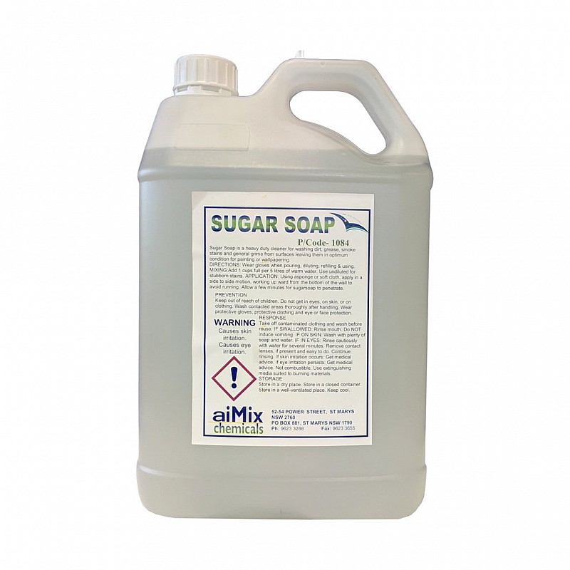 Sugar Soap Cleaning Liquid 5L Cleaning Liquids