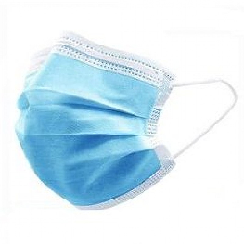 Surgical Face Mask Pack of 50 Disposable Respirator Masks