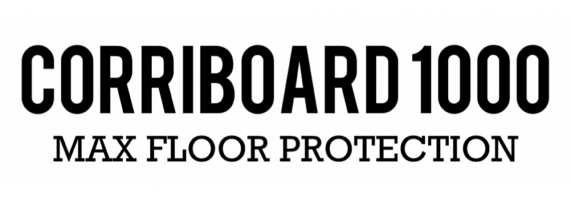CORRIBOARD 1000 - The Ultimate in Floor Protection!
