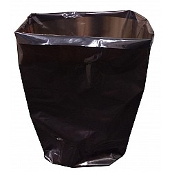 Gusset Waste Bags Black Compaction Heavy Duty 82cm X 109cm