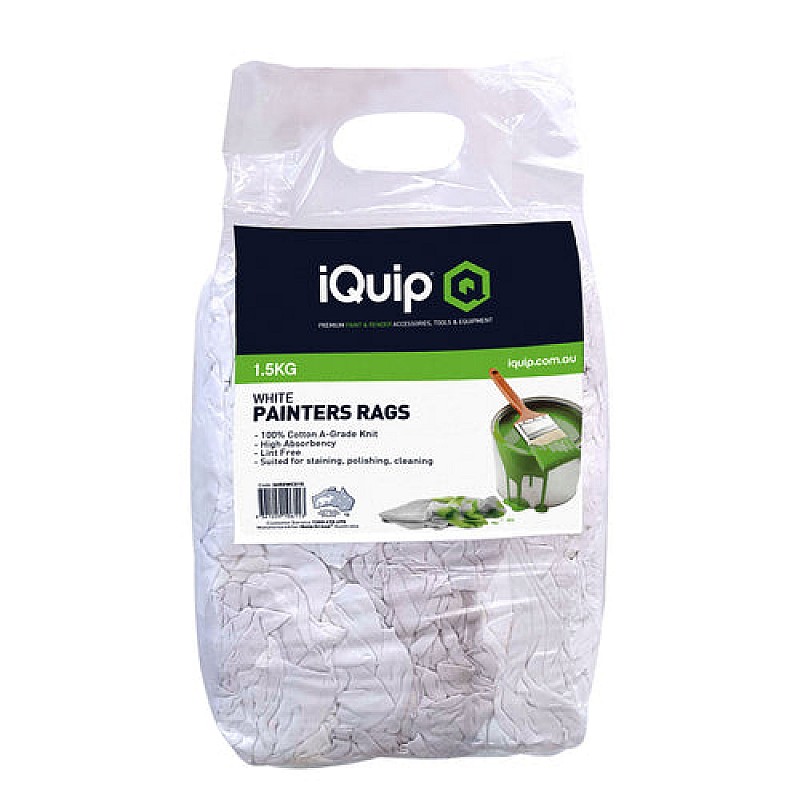 iQuip white Painters Rags 