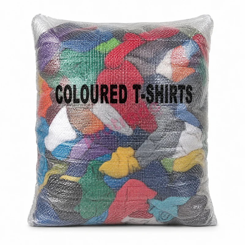 Coloured Cleaning Rags 10kg Bag