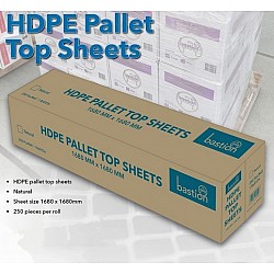 Pallet Topper Sheets 1680 x 1680mm 250pc per Box