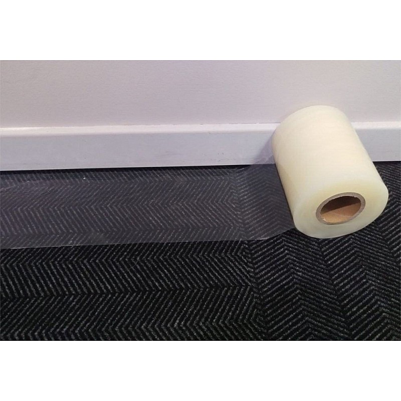 Clear Carpet Tape Film 14cm x 100M Rolls Protection Tapes
