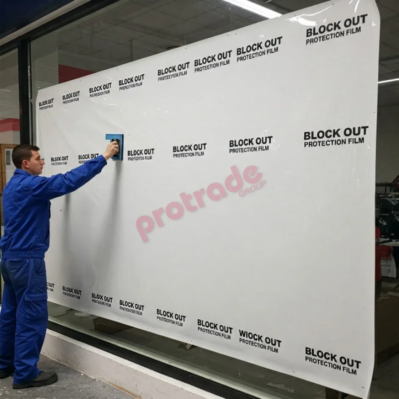 Block Out Window Protection Film
