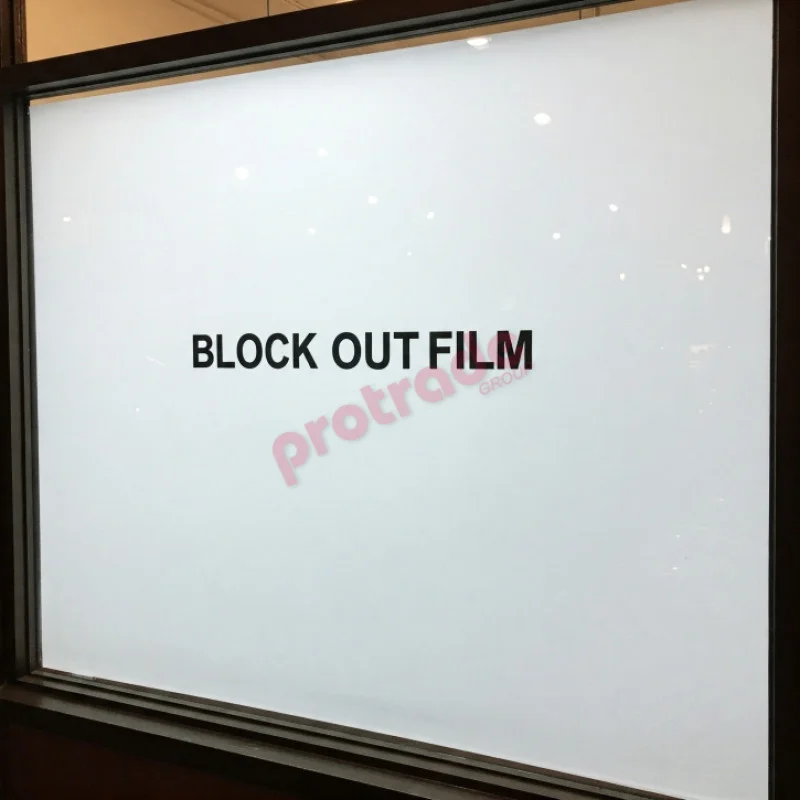 Block Out Window Protection Film
