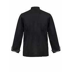Executive Chefs Jacket With Piping - Long Sleeve Cj037