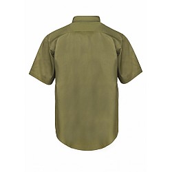 Short Sleeve Cotton Drill Shirt Ws3021