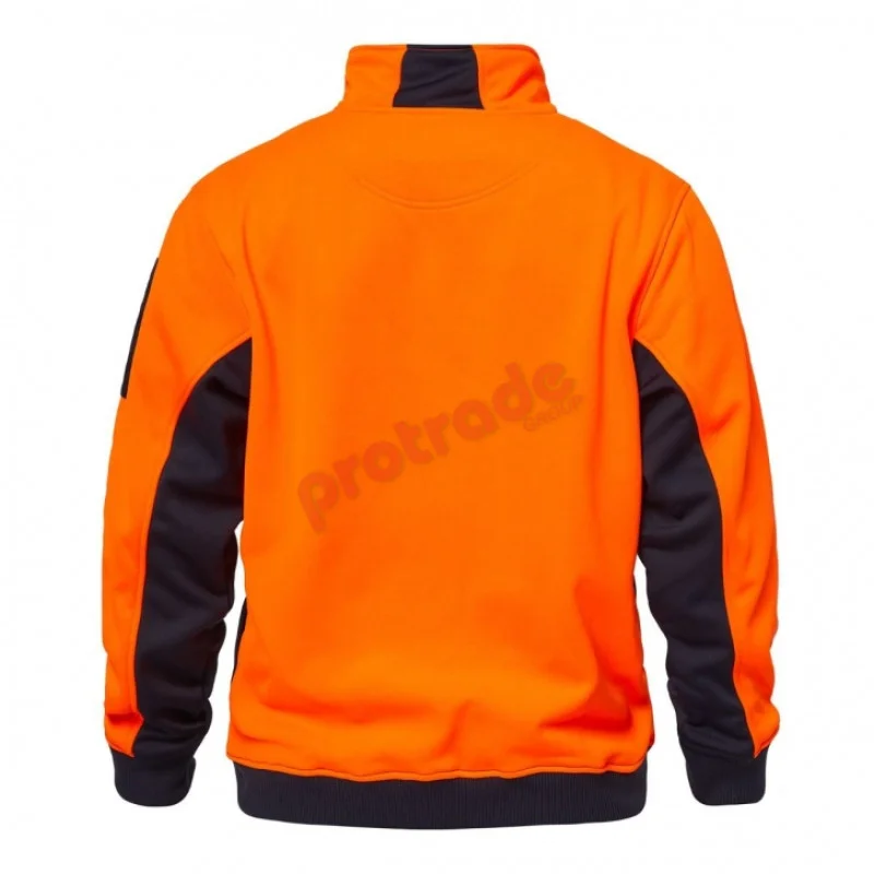 Hi Vis Two Tone Half Zip Pullover