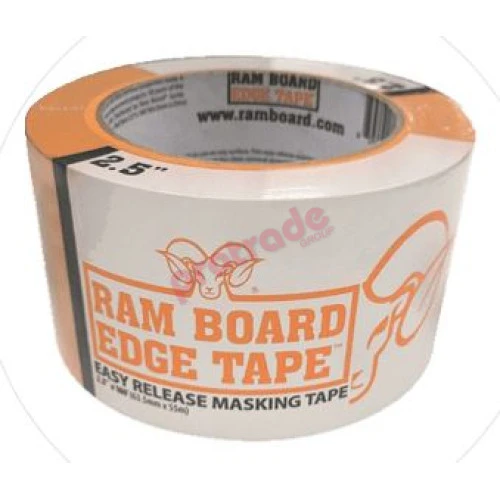 Ram Board Edge Tape 14 Days Clean Removal 64mm X 55m Ram Board Edge Tape 14 Days Clean Removal 64mm X 55m