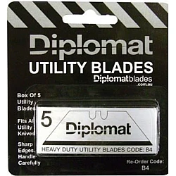 Heavy Duty Utility Blades Pack Of 5