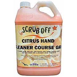 Scrub Off Citrus Hand Cleaner With Grit