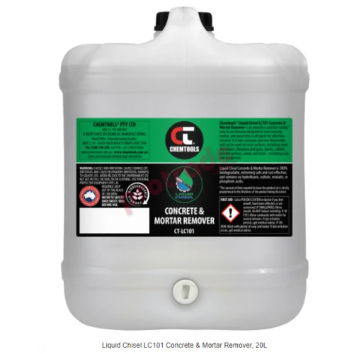Concrete And Mortar Remover Liquid Chisel 20l Concrete And Mortar Remover Liquid Chisel 20l