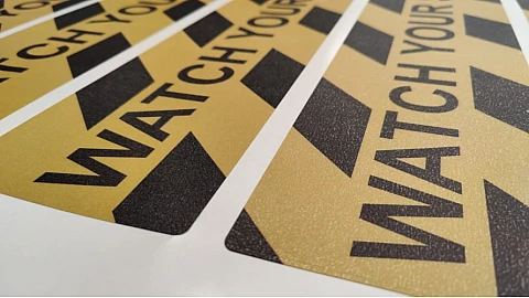 Adhesive Floor Decals