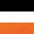 Black/White/Orange