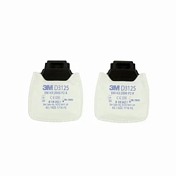 3M Secure Click Particulate Filter P2R, D3125