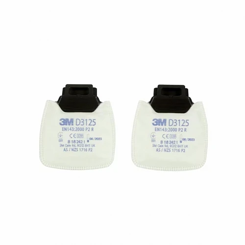 3M Secure Click Particulate Filter P2R, D3125 3M Secure Click Particulate Filter P2R, D3125