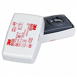 3M Full Face Respirator Kit Asbestos Silica Dust 6835