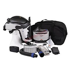 3M Versaflo CAPM-307 PAPR Kit TR-315A+, M-307 Helmet, M-940 Bracket, Charger 3M Versaflo CAPM-307 PAPR Kit TR-315A+, M-307 Helmet, M-940 Bracket, Charger