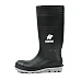Bison Gumboot Inca PVC Black Steel Toe