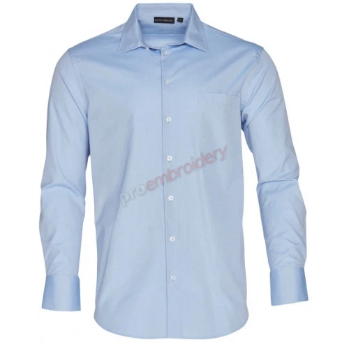 Men CVC Oxford Long Sleeve Shirt - M7040L