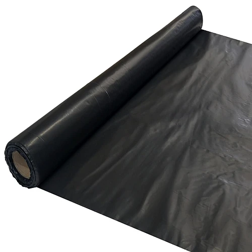 Handy Roll Black Builders Film Plastic 2m X 20m X 100um Handy Roll Black Builders Film Plastic 2m X 20m X 100um