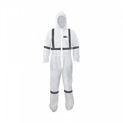 Provek Type 5/6 Reflective Taped Disposable Coveralls