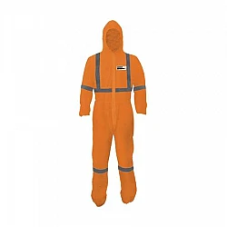 Provek Type 5/6 Reflective Taped Disposable Coveralls