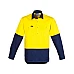 Mens Closed Front Long Sleeve Shirt