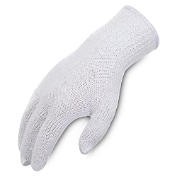 Knitted Poly Cotton Men's Gloves -  Pack of 12 Pairs