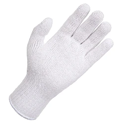 Knitted Poly Cotton Men's Gloves -  Pack of 12 Pairs