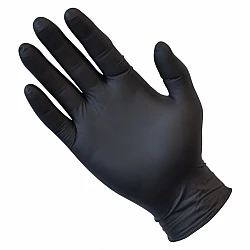 Black Nitro Nitrile Disposable Gloves - Box of 100pc