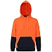 Hi Vis Two Tone Water Resistant Fleece Hoodie SW91