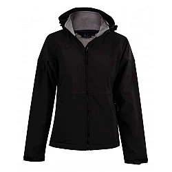 Ladies Aspen Softshell Hood Jacket Jk34
