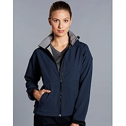 Ladies Aspen Softshell Hood Jacket Jk34