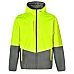 UNISEX HI VIS MODERN STYLING HOODED PUFFER JACKET