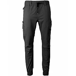 Unisex cotton stretch drill cuffed work pants - WP28