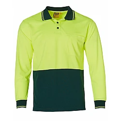 High Visibility Long Sleeve Polo Sw05cd