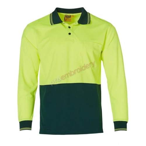 High Visibility Long Sleeve Polo Sw05cd High Visibility Long Sleeve Polo Sw05cd