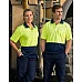 Hi Visibility Short Sleeve Cool dry Micro-Mesh Safety Polo