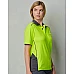 Unisex Hi Vis Bamboo Charcoal Vented Ss Polo - Sw79