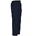 Mens Semi-Elastic Waist Tie Solid Colour Scrub Pants M9710