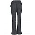 Ladies Semi-Elastic Waist Tie Solid Colour Scrub Pants M9720