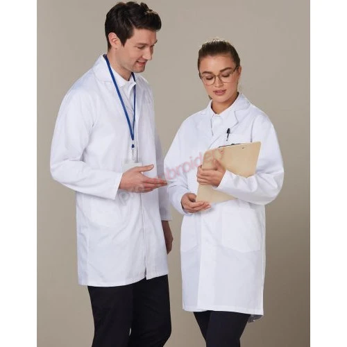 Unisex Long Sleeve Lab Coat M7632 Unisex Long Sleeve Lab Coat M7632