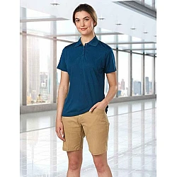 Ladies Stretch Slimfit Boston Chino Shorts M9391